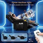Recliner Sofa Set, Wall Hugger Couch - Image 6