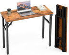 TEMI Small Computer Desk Folding Table by TEMI