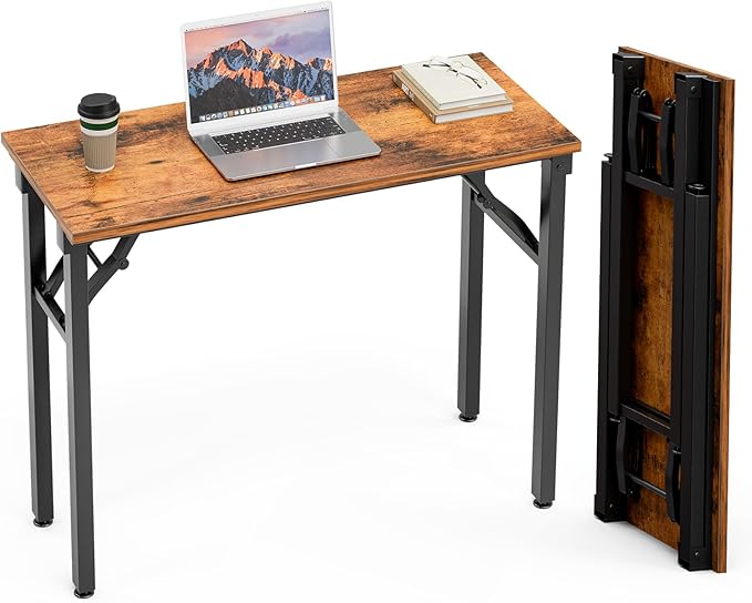 TEMI Small Computer Desk Folding Table by TEMI