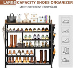 EnHomee Shoe Rack for Entryway, 6 Tier Shoe Organizer - Image 4