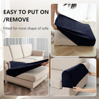 UNBBRRL Stretch Couch Backrest Cushion Cover - Image 4
