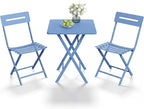 GarveeTech 3-Piece Folding Bistro Set, Heavy Duty Outdoor Patio Furniture - Image 9