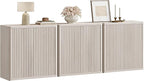 SICOTAS Buffet Cabinet with Storage 103.8" Sideboard Accent Modern Credenza - Image 9