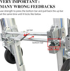 Silver Convertible Hand Truck Dolly Cart - Image 7