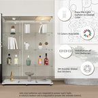 Beauty4U Glass Display Cabinet - Image 6