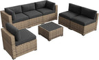 Aoxun Patio Furniture Sets, 7-Piece Outdoor Furniture - Image 8