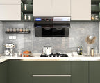 Marble Contact Paper 15.7" x 393" Grey Wallpaper Marble Peel and Stick Wallpaper - Image 3