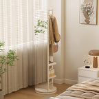 WoodsWhisper Full Length Mirror Coat Rack Solid Wood Floor Mirror 66"x12" Full - Image 4