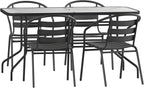 Flash Furniture Lila 5 Piece Patio Dining Set by FlashFurniture