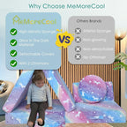 MeMoreCool Kids Modular Play Couch, 8-Piece Foam Toddler Couch Set - Image 6