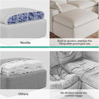 Novilla Modular Cloud Couch, Modern Sectional Sofa - Image 11