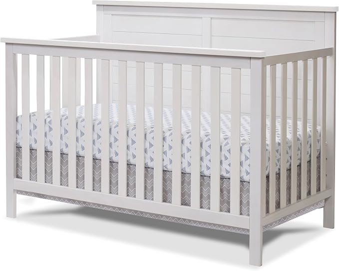 Sorelle Furniture Ashley Crib, Classic 4-in-1 Convertible Pannel Crib, Baby by SorelleFurniture