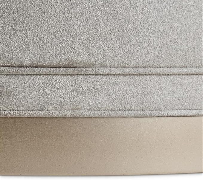 MICHAEL AMINI Malibu Crest Faux-Suede Cocktail Ottoman - Image 5