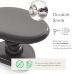 24/7 Shop at Home Kavren Modern 22-inch Oval Glossy Pedestal End Table - Image 6