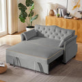 Auvsoce 57'' Convertible Sleeper Sofa Bed by Unknown