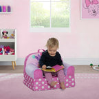 Delta Children - Minnie Mouse Cozee Buddy Flip-Out Kids Chair - Image 9