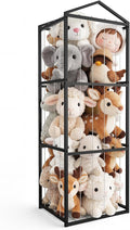 NomNest Stuffed Animal Storage Zoo, Large Metal Plushies Organizer, Heavy Duty by Unknown