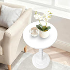 Round Side Table for Small Spaces, Drink Table - Image 5