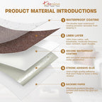 Fabric Repair Patches, 17X79 inch Linen Self-Adhesive Fabric Repair Tape - Image 6