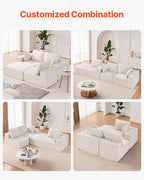 VEVOR Modular Sectional Sofa, Sectional Couch - Image 4