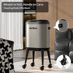 Stainless Steel Slim Bathroom Motion Sensor Trash Can - Image 4