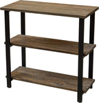 Alaterre Furniture Pomona Living Room 3-Tier Solid Wood Under-Window Bookshelf - Image 9