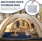 Tiita Folding Sofa Bed Chair, 4-Fold Convertible Sleeper Chair - Image 8