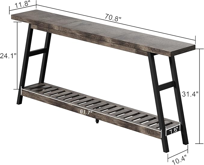 ChooChoo 70.9 Inch Long Console Tables - Image 2