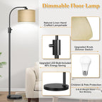 Nintiue Upgraded Modern Arc Dimmable Tall Standing Floor Lamp - Image 4