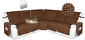 HDCAXKJ 100% Waterproof Reclining Sectional Couch Covers L Shape Recliner Sofa by HDCAXKJ
