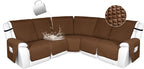 HDCAXKJ 100% Waterproof Reclining Sectional Couch Covers L Shape Recliner Sofa by HDCAXKJ