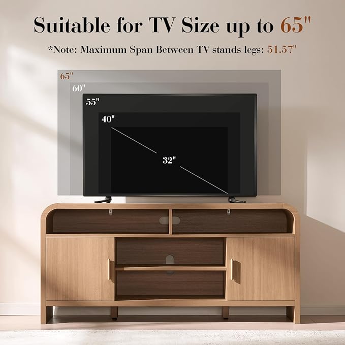 TV Stand for TVs Up to 65'' - Image 5