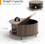 JOINICE, Round Coffee Table - Image 2