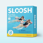 SLOOSH Inflatable Pool Floats Adult, 2 Packs Floating Lounge Chairs, Blow up - Image 8