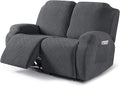 VANSOFY Oversized Recliner Cover, 2-Pieces Stretch Reclining Couch Cover by VANSOFYFURNITURECOVERS