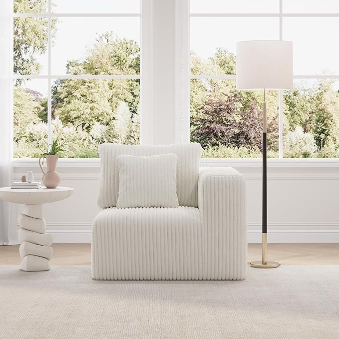 Novilla Modular Sectional Sofa, Modern Cloud Sectional Couch by Novilla