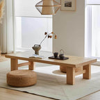 Japanese Solid Wood Coffee Table - Image 6