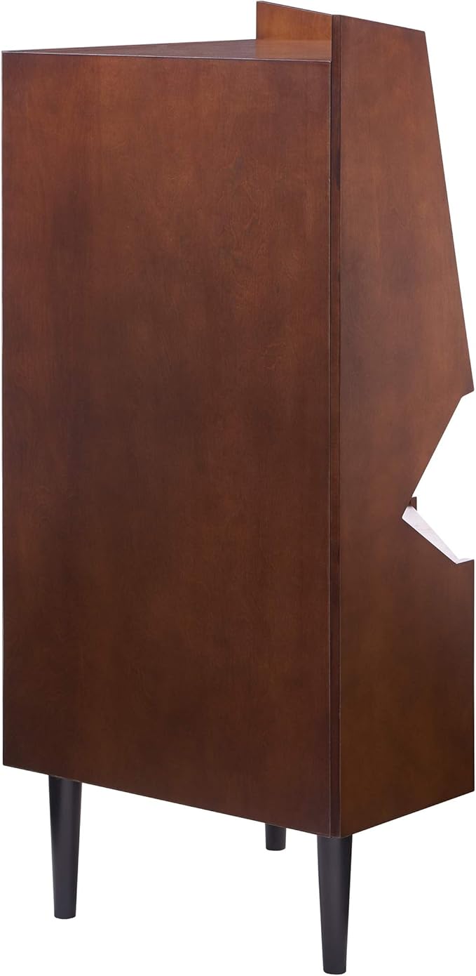 SEI FURNITURE Larson Corner Storage Bar Cabinet - Image 5