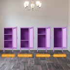 Slim Metal Storage Cabinet - Image 8