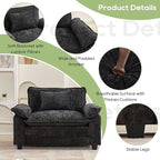 Oprisen Modular Sectional Sofa, Comfy Cloud Couch Sectional Sofa, Chenille Sofa - Image 6