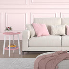 sthmec Side Table, Small Round End Table - Image 7