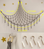mirolam Stuffed Animals Hammock Net Corner-Hanging Stuff Animal Toy Storage - Image 4