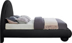 Meridian Furniture MadridBlack-K Madrid Collection Art Deco King Bed - Image 5