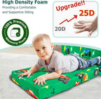 Kids Couch, 2-in-1 Kids Fold Out Sofa, Convertible Toddler Couch to Lounger - Image 5