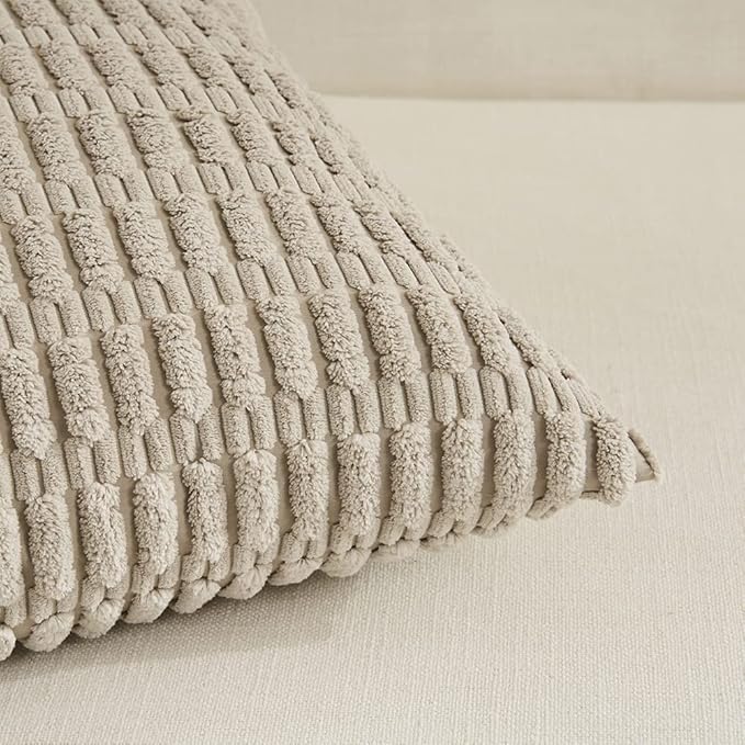 Fancy Homi 4 Packs Decorative Throw Pillow Covers - Image 4