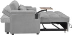 Auvsoce 65'' Convertible Sleeper Sofa Bed - Image 7