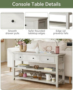 Karl home Console Table Entryway Desk, Sofa Side Table - Image 6