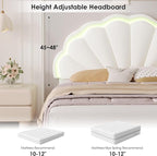 HIFIT Full Upholstered LED Bed Frame - Image 7