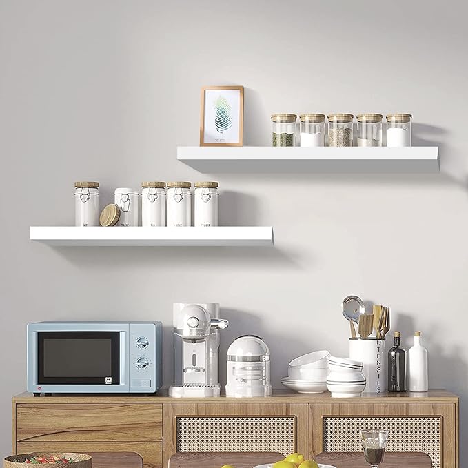 SAUMONIERES 24 Inch Floating Wall Shelves - Image 5