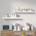 SAUMONIERES 24 Inch Floating Wall Shelves - Image 5